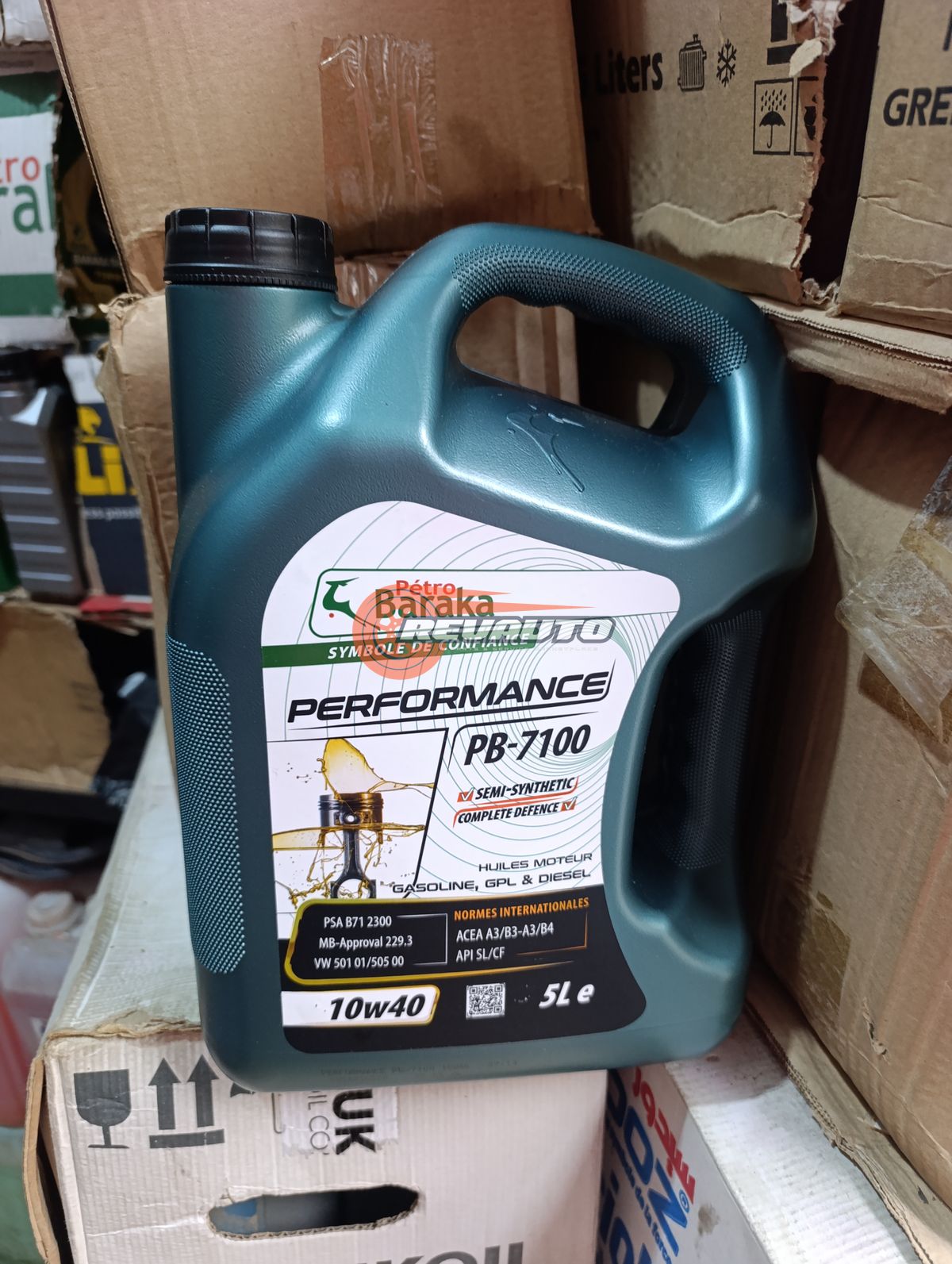 Huile petro baraka 10w40