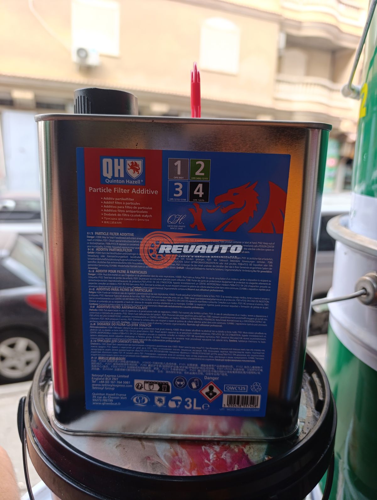 Additif filtre à particule peugeot Citroën 3L